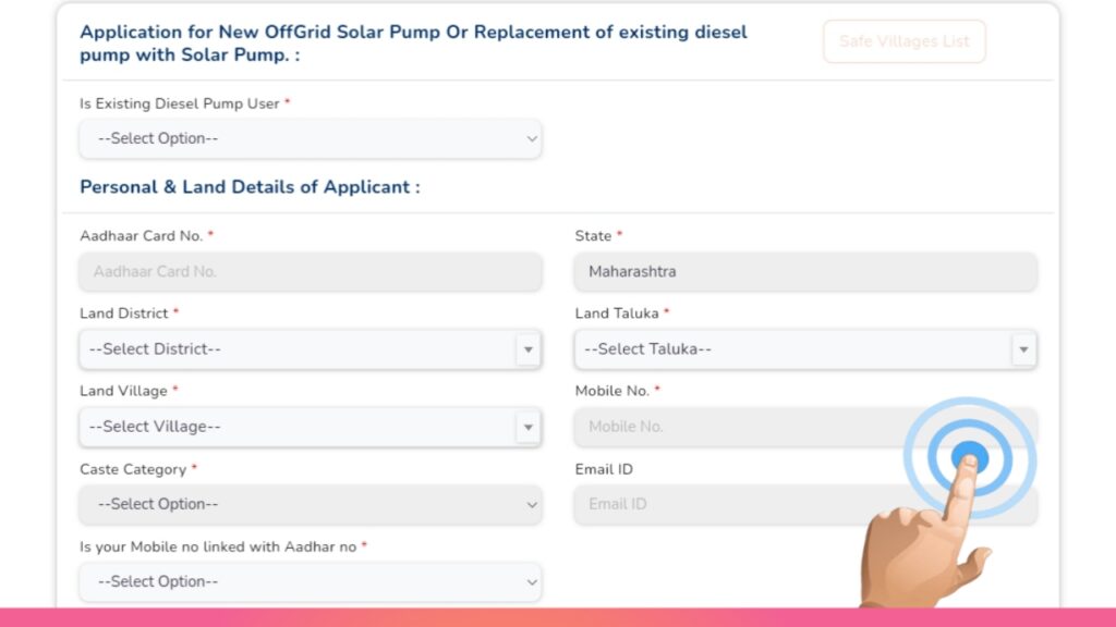 Kusum solar online form